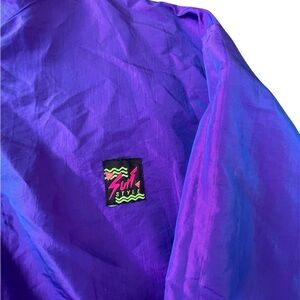 Vintage Surf Style Vivid Purple Jacket